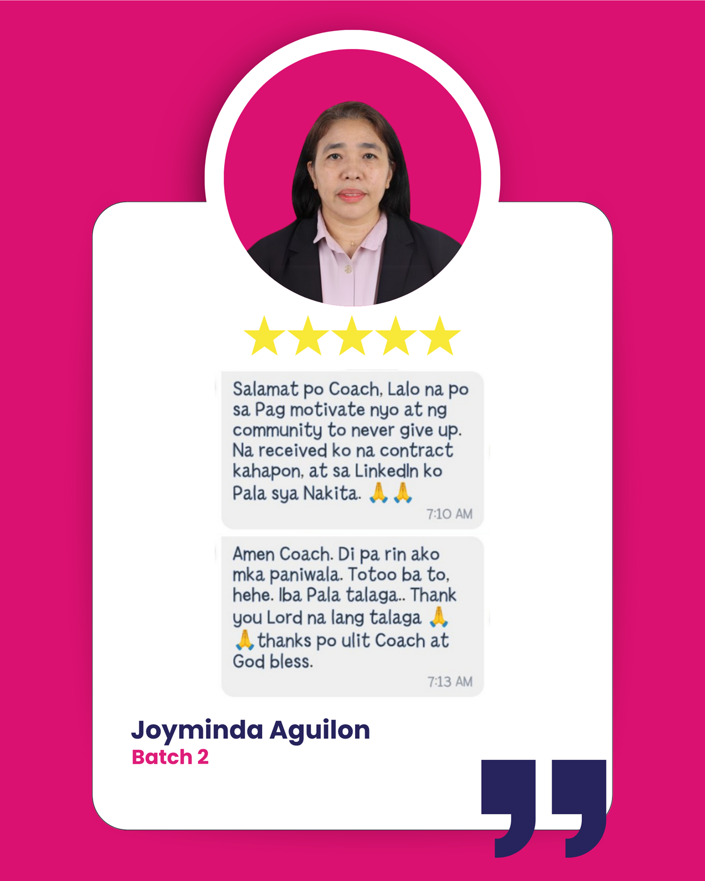 Joyminda Aguilon